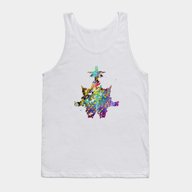 Rorschach inkblot test Tank Top by erzebeth